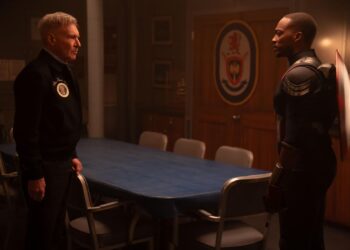 'Capitão America: Brave New World Stars: é um filme da Marvel. Não é um 'manual' para o homem na Casa Branca