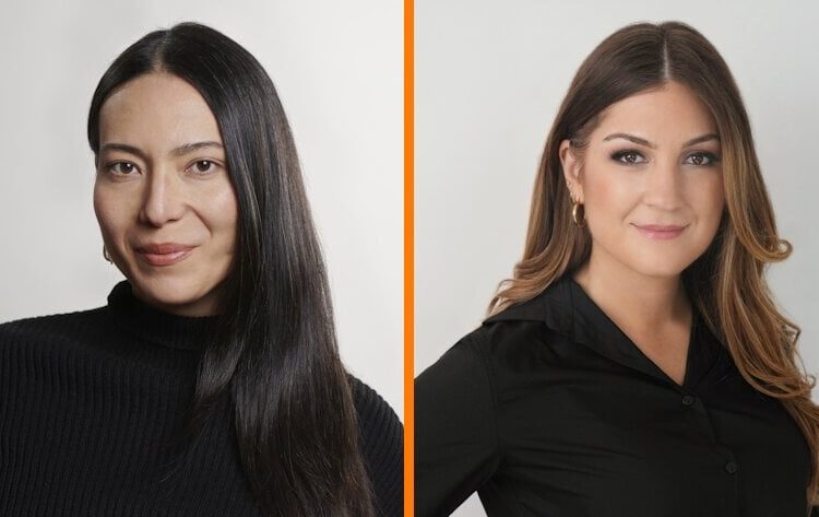Celine Hollenbeck e Jenna Akemi Kon, nomeados parceiros do escritório de advocacia de entretenimento Carroll, Guido, Groffman, Cohen, Bar & Karalian
