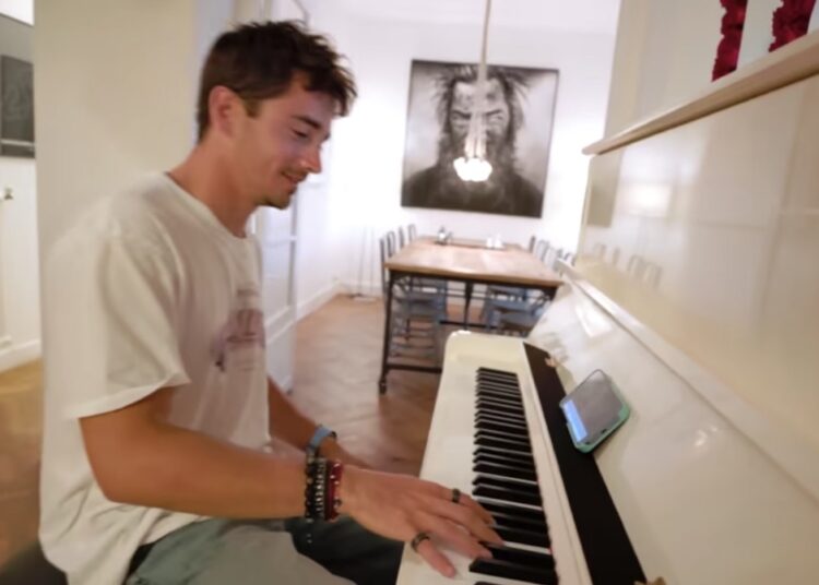 Charles Leclerc lança duas novas músicas inspiradas nas vitórias da F1