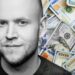 Daniel Ek agora ganhou US $ 666 milhões em ações do Spotify