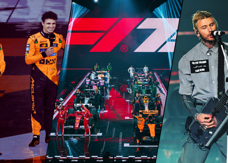 De destaque de destaque revela a performances de música especial - 9 momentos que nos fizeram dizer 'uau' da F1 75 Live
