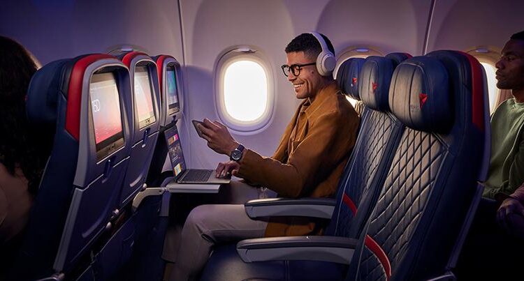 Delta aprimorando CX com mais conectividade de velocidade de streaming