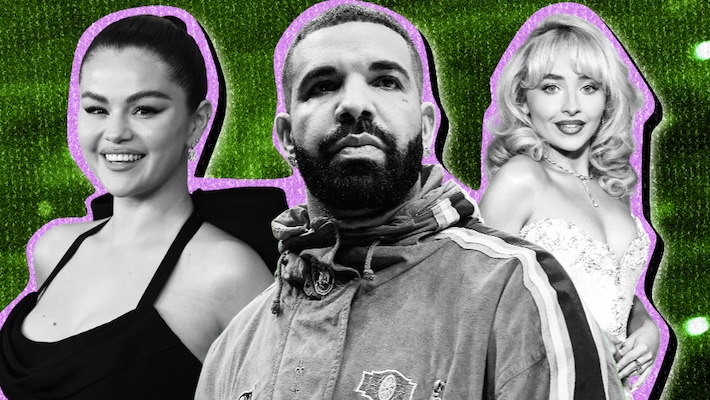Drake, Selena Gomez e mais