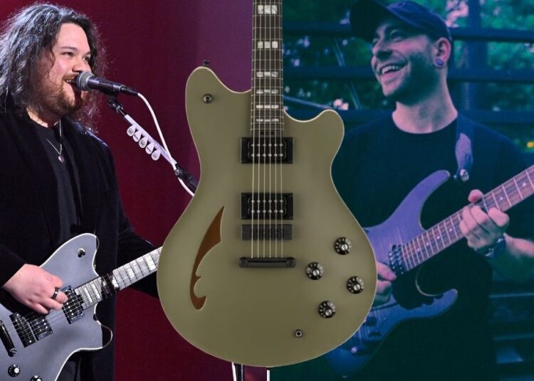 “Espero que esta guitarra traga a você metade da alegria que você e sua música me trouxeram”: Wolfgang Van Halen presenteou seu novo guitarrista favorito um de seus guitarras EVH SA-126 Signature