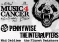 Festivais e eventos: Pennywise, Interruptores, The Planet Smashers, mais para tocar música 4 Cancer 2025