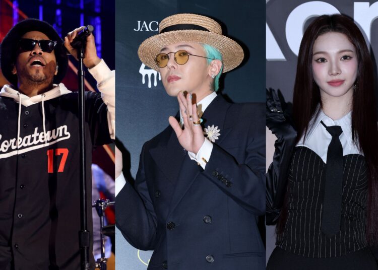G-Dragon retorna com o novo single 'Too Bad', com Anderson.paak e aespa's Karina