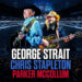 George Strait e Chris Stapleton estendem os shows do estádio para 2025