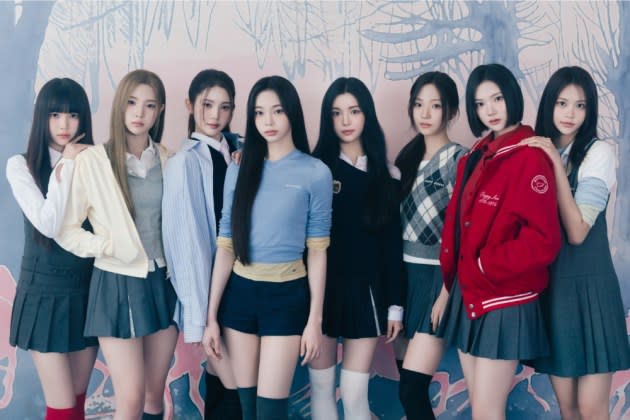 Grupo de garotas K-pop