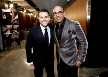 Harvey Mason Jr. & Ben Winston para obter o prêmio UJA-Federation of NY