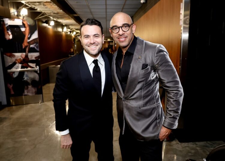 Harvey Mason Jr. & Ben Winston para obter o prêmio UJA-Federation of NY