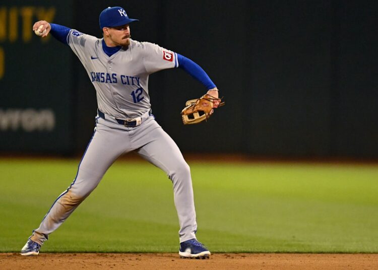 Homegrown KC Royals Chielder Construindo Caso Forte para a Função de Utilitário do Dia da Abertura