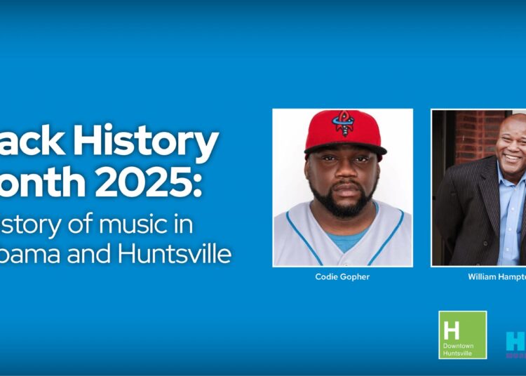 Huntsville Music Office, UAH se une para o evento gratuito do Mês da História Negra