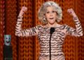 Jane Fonda Supplies SAG Awards com resistência política
