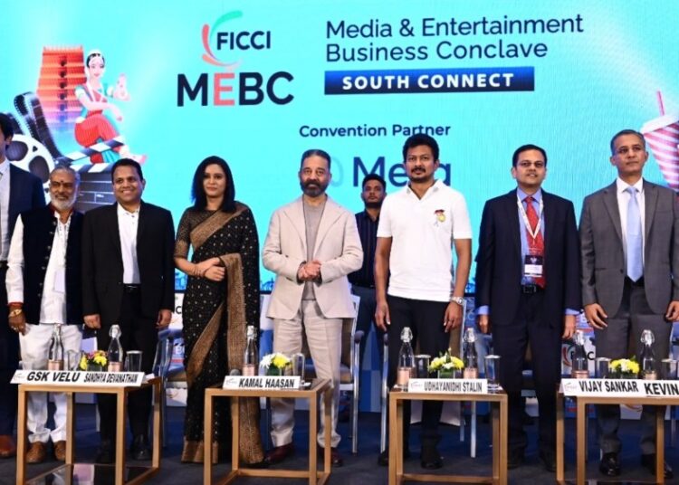 Kamal Haasan nomeou Ficci Media Chair como Tamil Nadu Plans Film City
