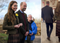 Kate Middleton se inclina para o príncipe William em rara demonstração pública de afeto