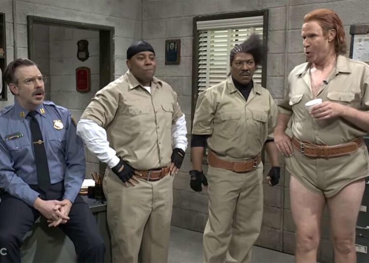 Kenan Thompson revive o esboço direto 'assustado' com Eddie Murphy e Will Ferrell para “SNL” 50º aniversário especial
