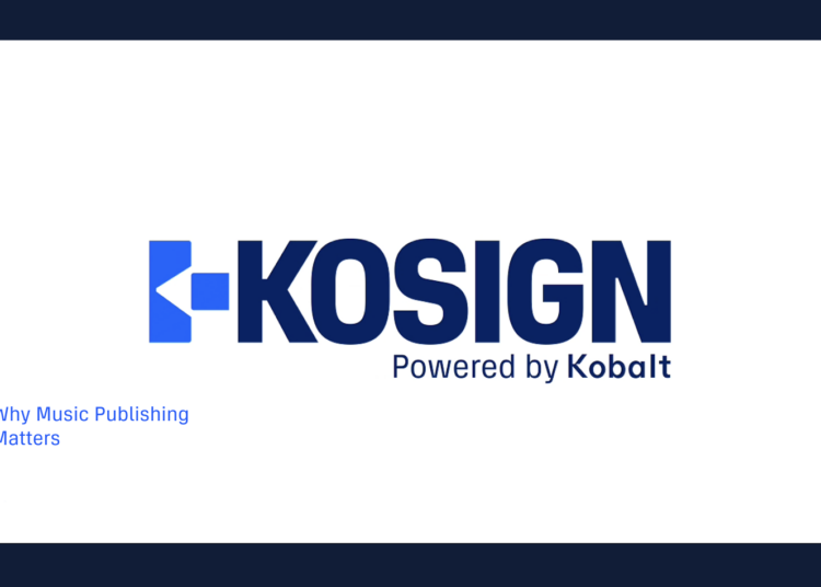 Kobalt Music lança Kosign, inaugurando uma nova era de publicação de música