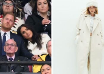 Meghan Markle vira a cabeça em um casaco de designer de £ 2.400 | Real | Notícias