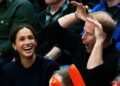 Meghan se deleita com a piada brincalhona de Harry quando o par se unir no Invictus | Real | Notícias