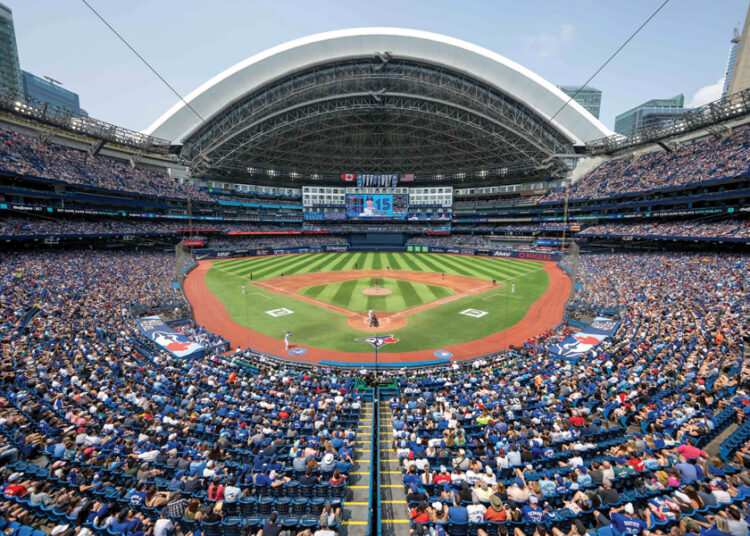 Melhor projeto, esportes/entretenimento: Rogers Center Renovação Fase 2