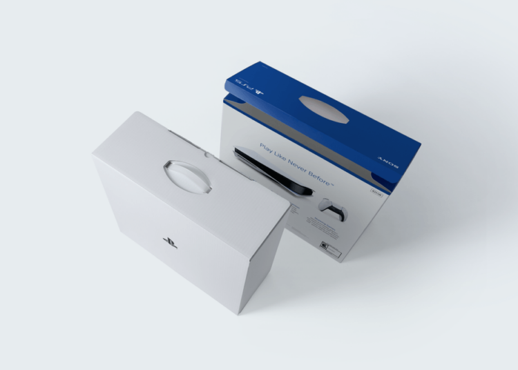 Nossa embalagem aprimorada do PlayStation 5