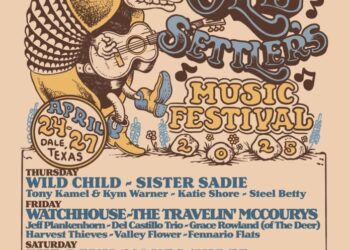 O Festival de Música de Old Settler anuncia 38º evento anual com a formação repleta de estrelas de 24 a 27 de abril de 2025