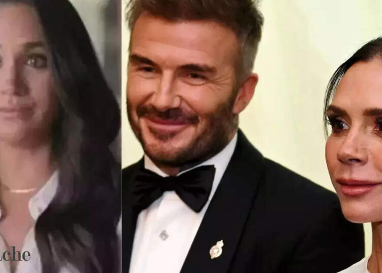 O Royals roubou os amigos de Meghan Markle? Duquesa 'Fumining' sobre o vínculo de Beckhams 'Broing With Royal Family