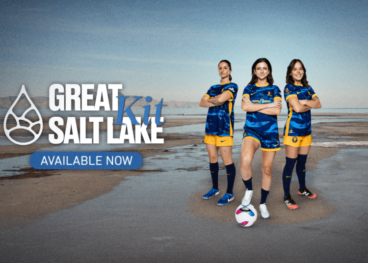 O URFC revela o kit secundário "Great Salt Lake" em conjunto com a Nike para 2025 temporada