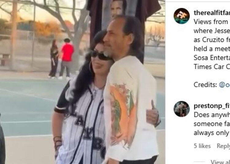 O ator 'Blood in, Blood Out', Jesse Borrego, encontra fãs em El Paso