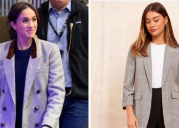 O blazer de £ 748 de Meghan Markle é quase idêntico ao da princesa Kate - compre semelhante de £ 49 | Real | Notícias