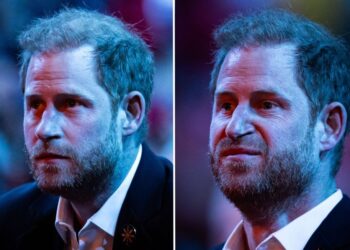 O príncipe Harry luta contra as lágrimas na cerimônia de fechamento dos jogos Invictus