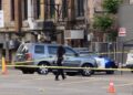 O réu condenado por tiro fatal no distrito de entretenimento de Salt Lake City, no centro de Salt Lake City