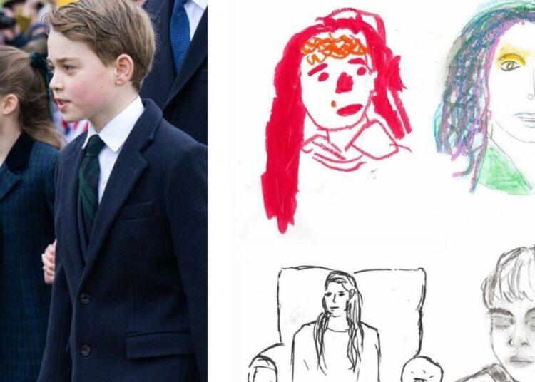 Os fãs reais convencidos de que trabalharam quem desenhou que em novos retratos lançados por Palace | Real | Notícias