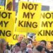 Os manifestantes anti-monarquia cumprimentam o rei Charles e a rainha Camilla com canto de 3 palavras | Real | Notícias
