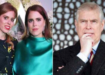 Princesa Eugenie, Beatrice Snub Andrew em seu dia de marco