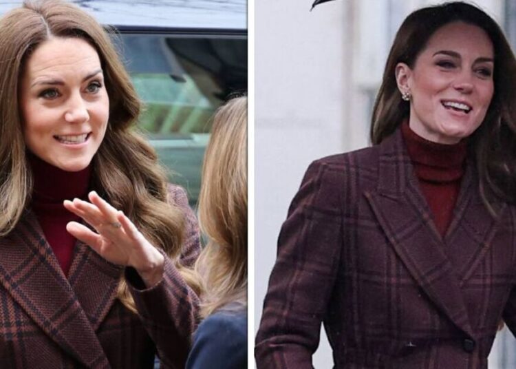 Princesa Kate Sparks Frenzy enquanto relembra o casaco marrom quatro vezes | Real | Notícias