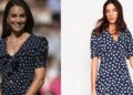 Princess Kate Style Polka Dot Dress Shoppers estão chamando de 'lisonjeiro' | Real | Notícias