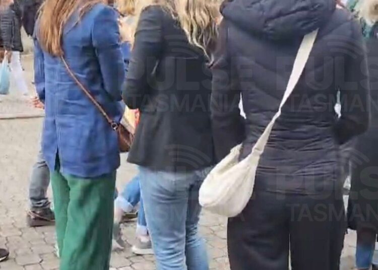 Rainha Maria da Dinamarca vista em Hobart durante a 'Família Break' Royal