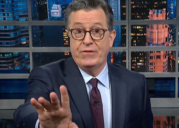 Stephen Colbert oferece lembrete de 'como as coisas estão bagunçadas'