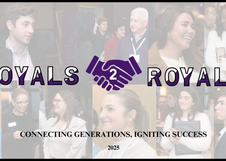 Universidade para sediar o evento de rede 'Royals 2 Royals' 21 de fevereiro