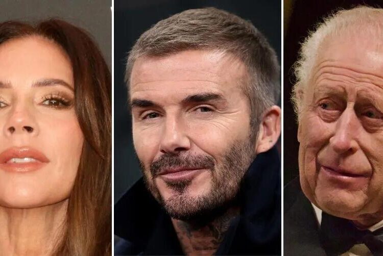 Victoria Beckham 'se encolhe' sobre 'Técnicas de Groveling' do marido David para conseguir uma cavalaria do rei Charles, enquanto Monarch luta contra o câncer