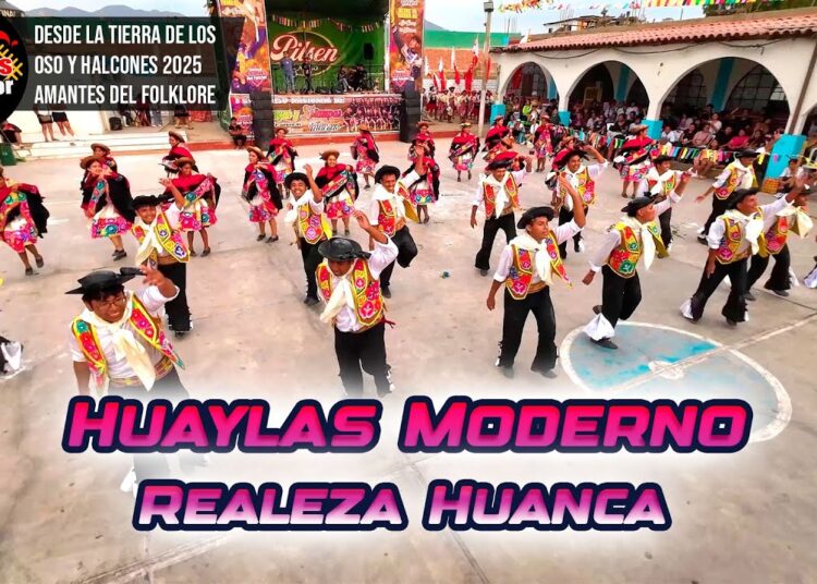 Huaylas Moderno – Junin – Realeza Huanca / Osos y Halcones 2025 EM A del Folklore