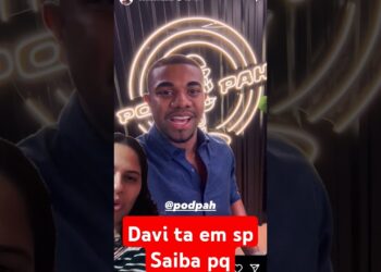 DAVI PARTICIPOU HOJE DO POD PAH EM SP #noticias #bigbrother #fofocas