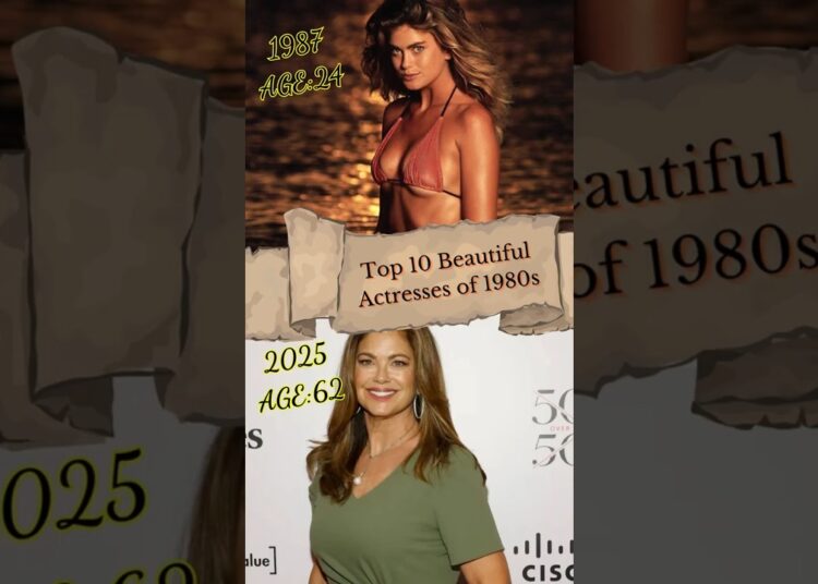Top 10 Female Celebrities of 1980s: Then vs Now #thenandnow #top10