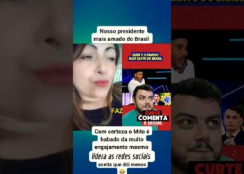 O famoso mais amado do Brasil é Bolsonaro #react #dueto #noticias #bolsonaro #shorts