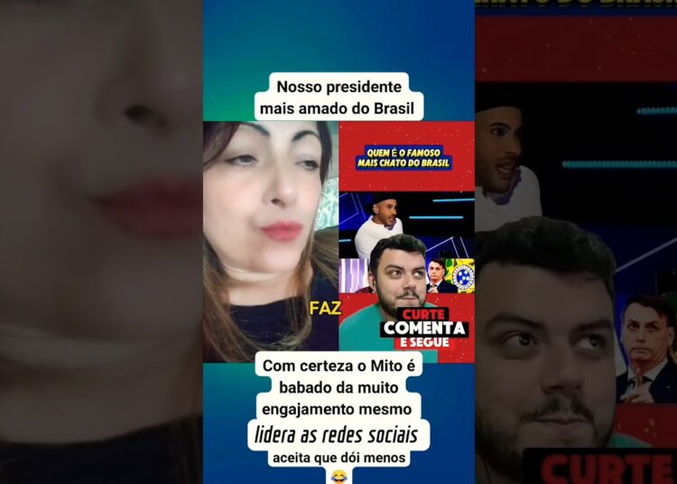 O famoso mais amado do Brasil é Bolsonaro #react #dueto #noticias #bolsonaro #shorts
