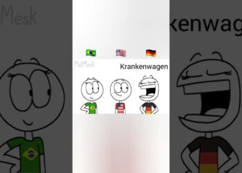 Português Inglês e Alemão vídeo engraçado | Brasil Estados Unidos e Alemanha  #shorts