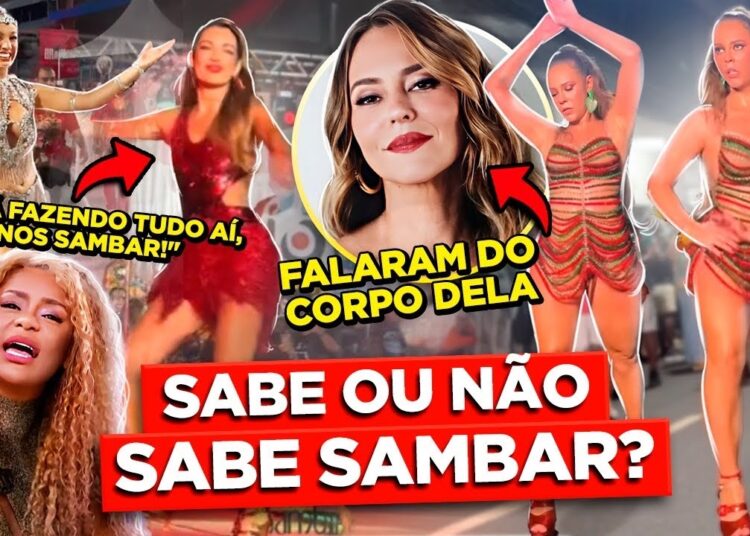 ANALISANDO O SAMBA DAS FAMOSAS 2025 – SABE OU NÃO SABE SAMBAR? | Diva Depressão
