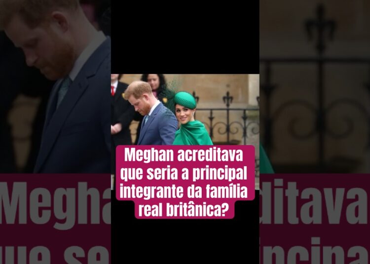 #meghanmarkle acreditava que seria a principal integrante da #familiarealbritanica  #realeza
