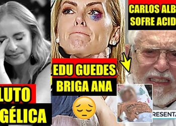 DIA TR4GICO! LUTO NA CASA DE LUCIANO HUCK, EDU GUEDES PARTE PRA CIMA DE ANA, CARLOS ALBERTO SOFRE…